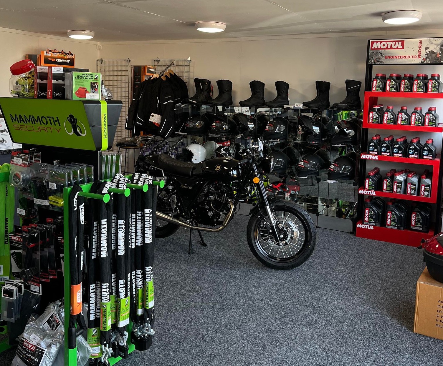 Motorcycle shops deals in